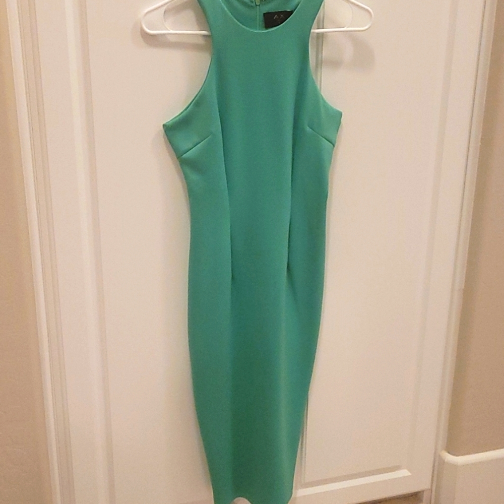 Midi green dress